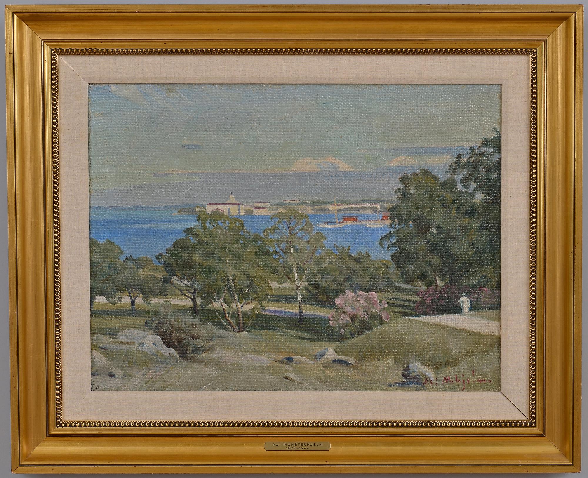 Ali Munsterhjelm, "FRÅN BRUNNSPARKEN".