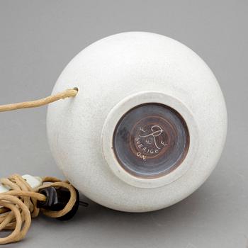 BORDSLAMPA, Gunnar Nylund, Rörstrand.