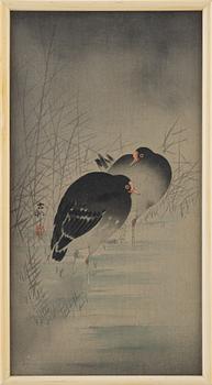 Ohara Koson, färgträsnitt, tidigt 1900-tal.