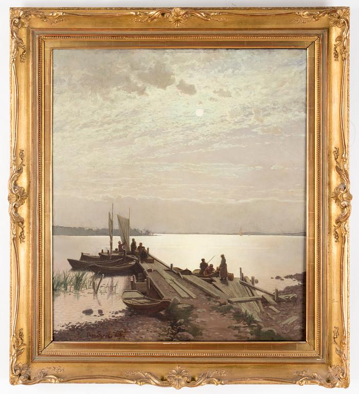 OSCAR TÖRNÅ, oil on canvas, signed and dated.