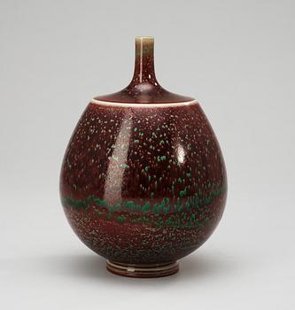 A Berndt Friberg stoneware vase, Gustavsbergs Studio 1965.