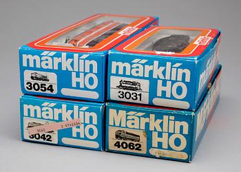 PARTI LOK, Märklin H0, 4062, 3054, 3042 och 3031. 1900-talets andra hälft.