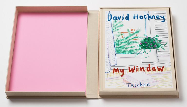 David Hockney, "My Window: No. 778, 17th April 2011".