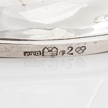 Petter Törnqvist, sockerskål, silver, Tavastehus 1789. Gustaviansk.