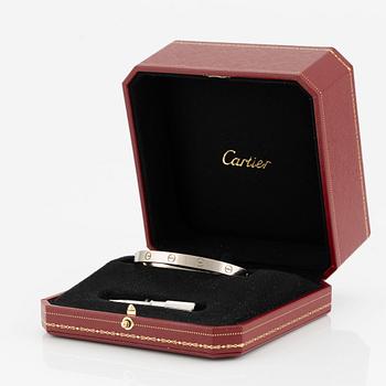 Cartier armband "Love" 18K vitguld.