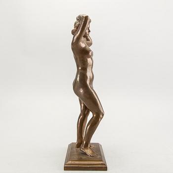 Nils Möllerberg, skulptur brons, signerad No 8.