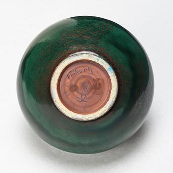 Berndt Friberg, a stoneware vase, Gustavsberg studio, Sweden 1965.