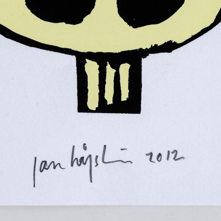 JAN HÅFSTRÖM, silkscreen in colours, 2012, signed 26/100.