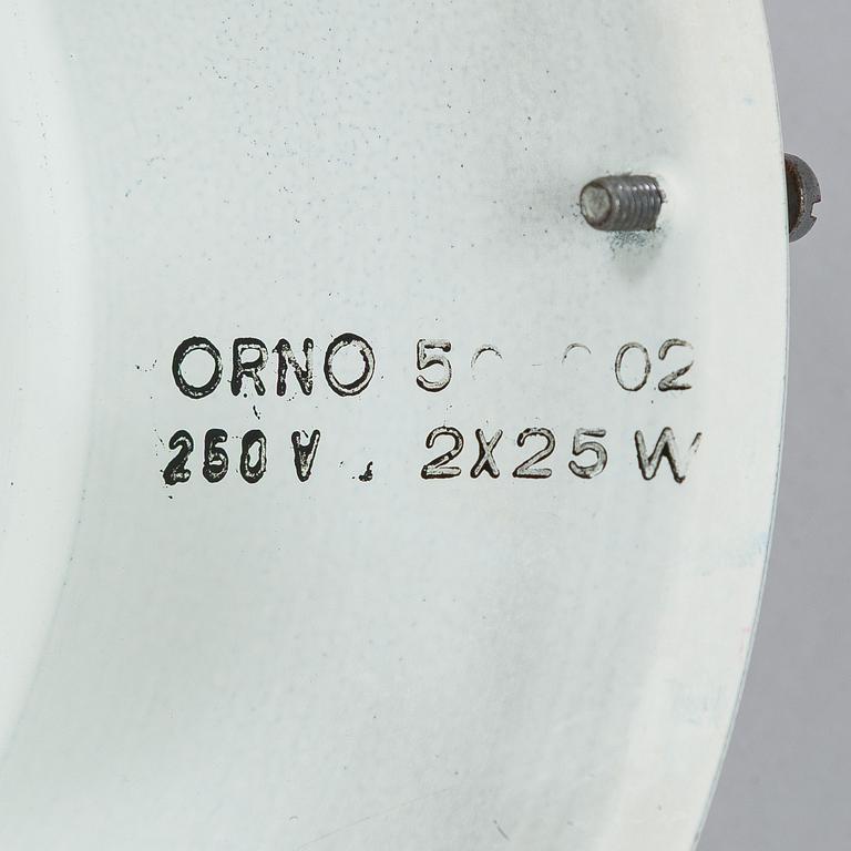 Arne Jacobsen, a pair of 1960's 'AJ-Eklipta' ceiling/wall lamps, for Louis Poulsen/licensed manufacturer Orno, Stockmann.