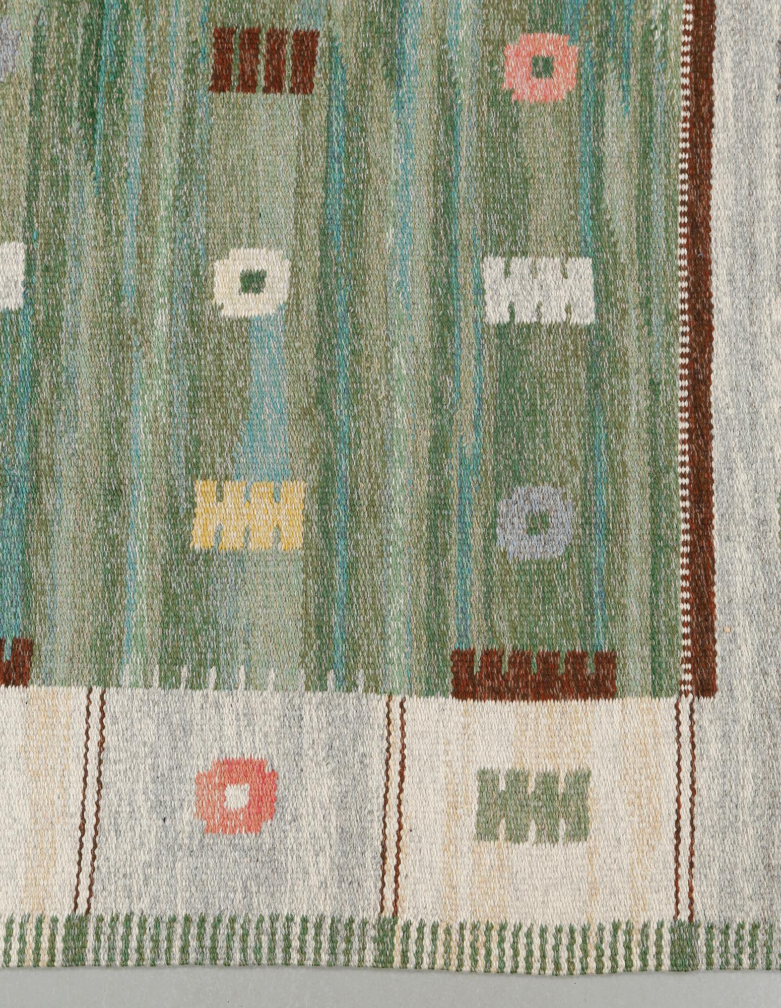 A CARL DANGEL, flat weave, 266 x 172 cm.