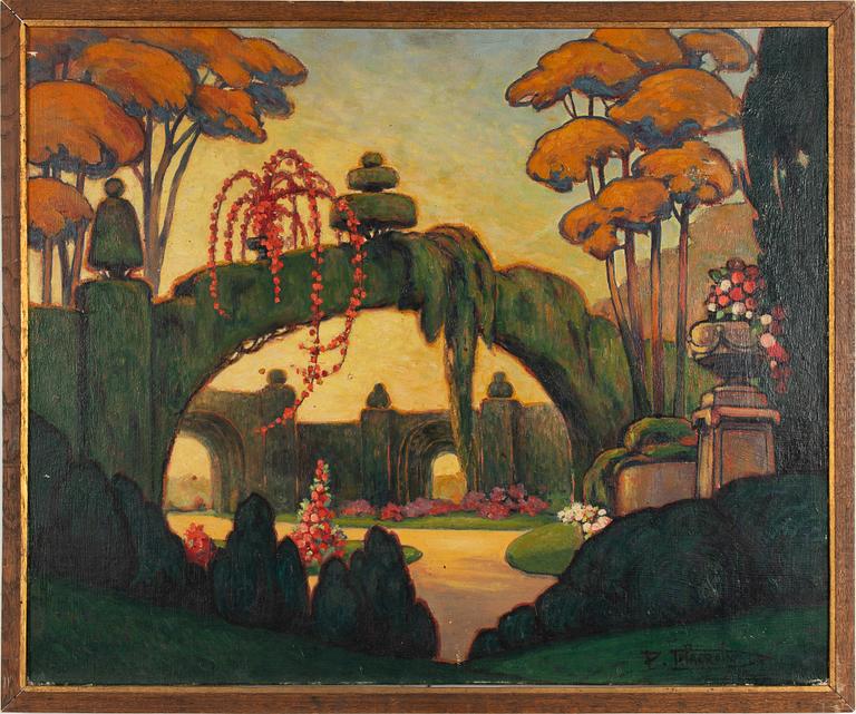 Pauline Delacroix-Garnier,  Parklandskap.