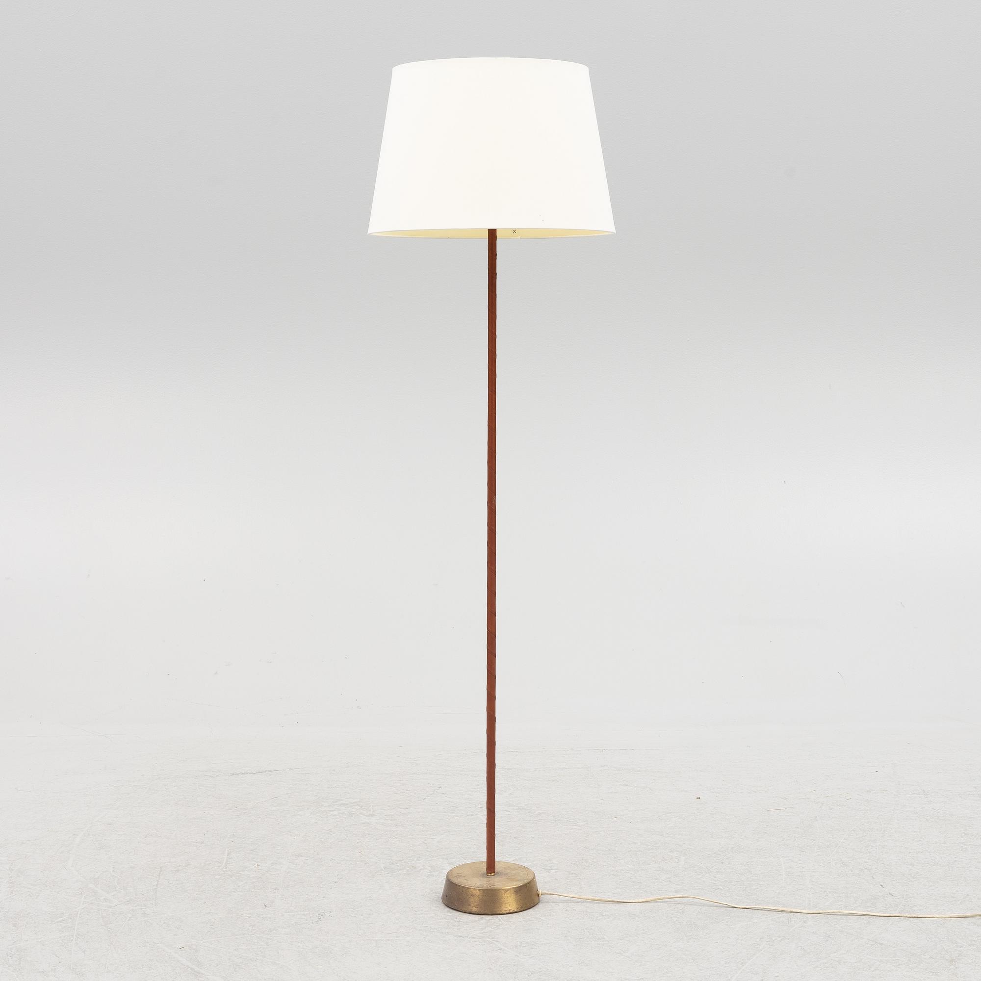 Golvlampa, tillskriven Hans Bergström, 1900-talets mitt.