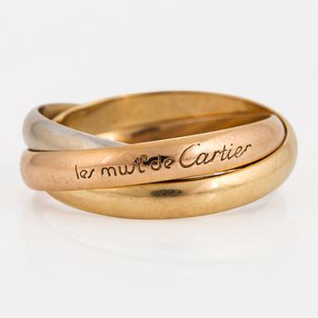 A Cartier "Trinity" ring.