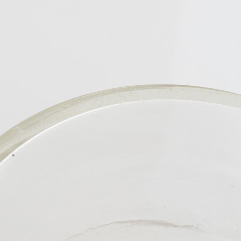 Oiva Toikka, a 'Lighthouse' glass vase/candlestick, signed Nuutajärvi Notsjö.