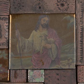 Rut Bryk, relief, signed a tergo.