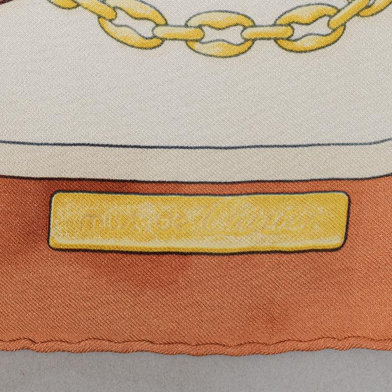 Cartier, scarf.
