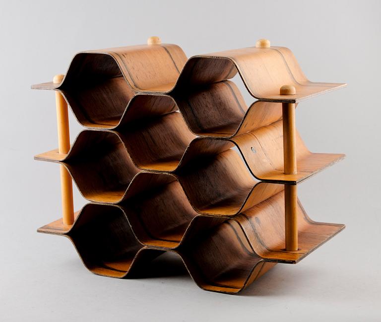 VINSTÄLL, teakfaner, design Torsten Johansson, 1960-tal.