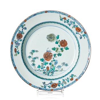 1068. A doucai dish, Qing dynasty, Yongzheng (1723-35).