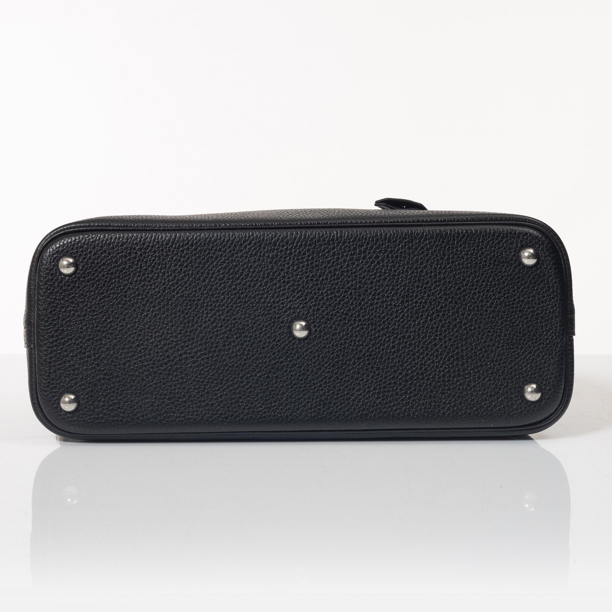 Hermès, A black togo leather bag, "Bolide 35", 2018.