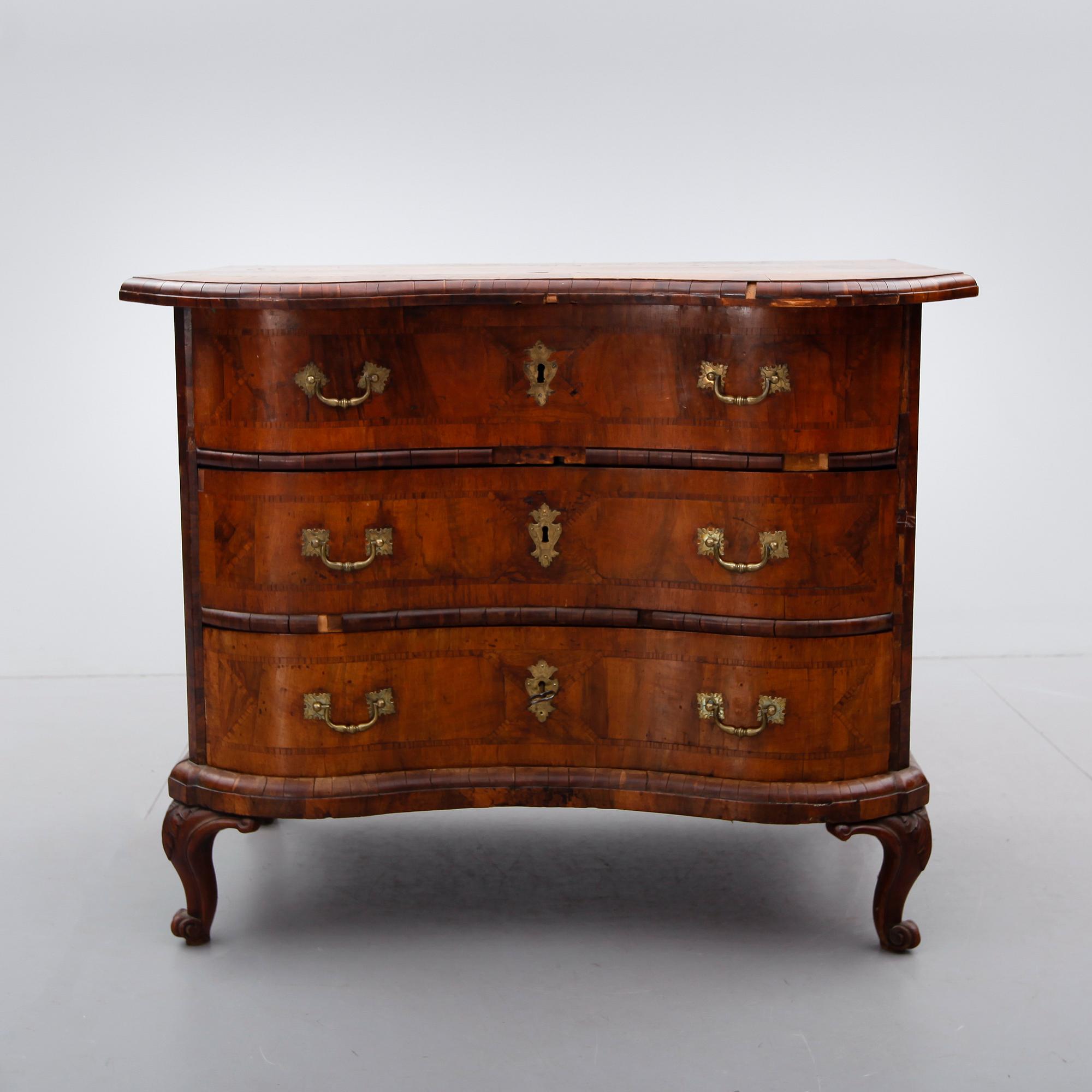 BYRÅ, barock, Tyskland, 1700-tal.