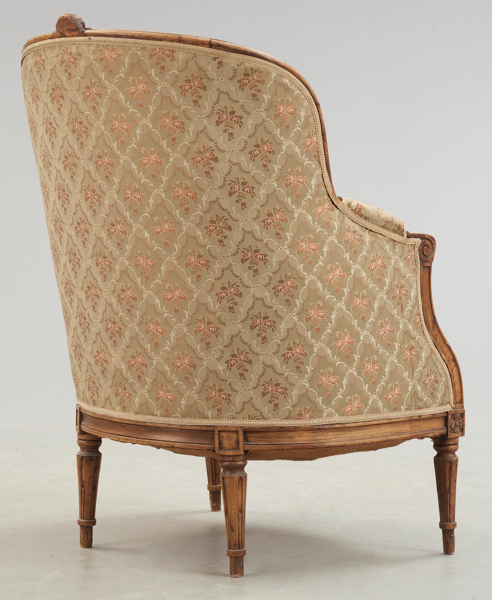BERGERE. Gustavianskt stockholmsarbete, 1700-talets slut.