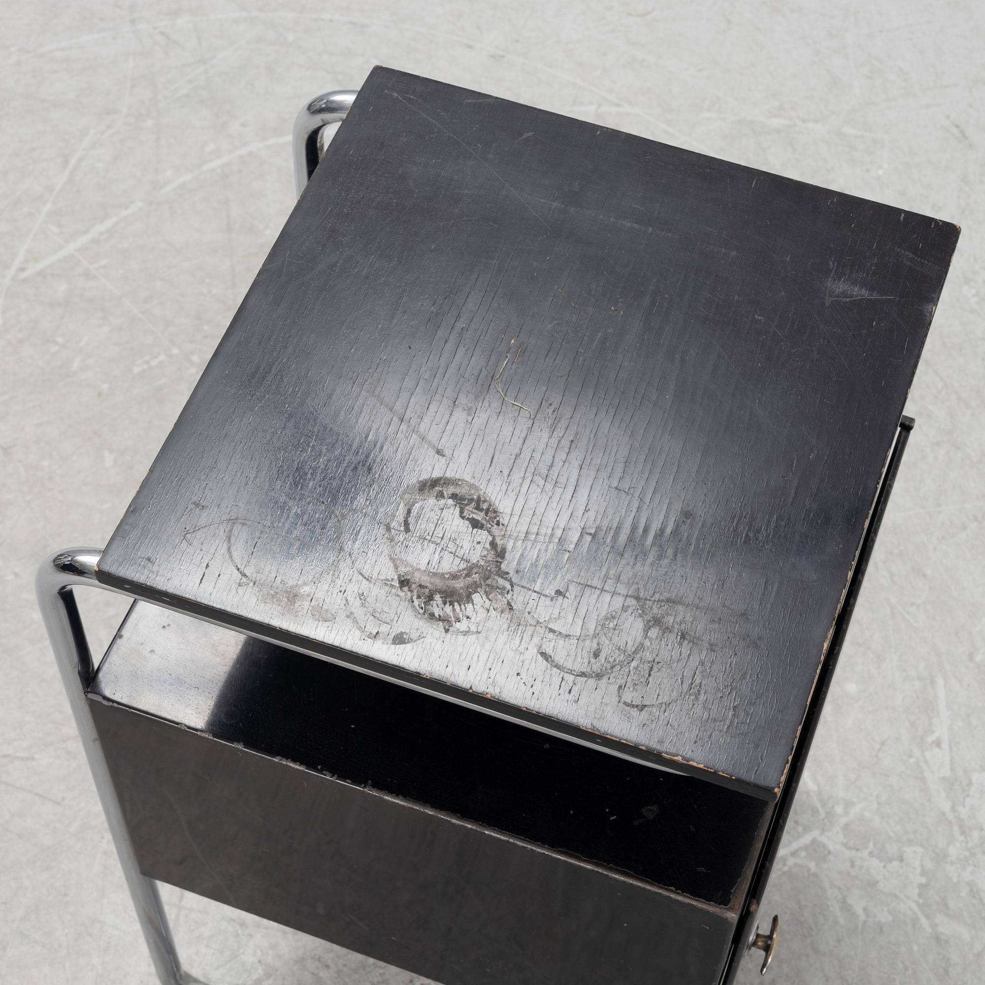 Pauli Blomstedt, a bedside table, 1930s, J Merivaara.