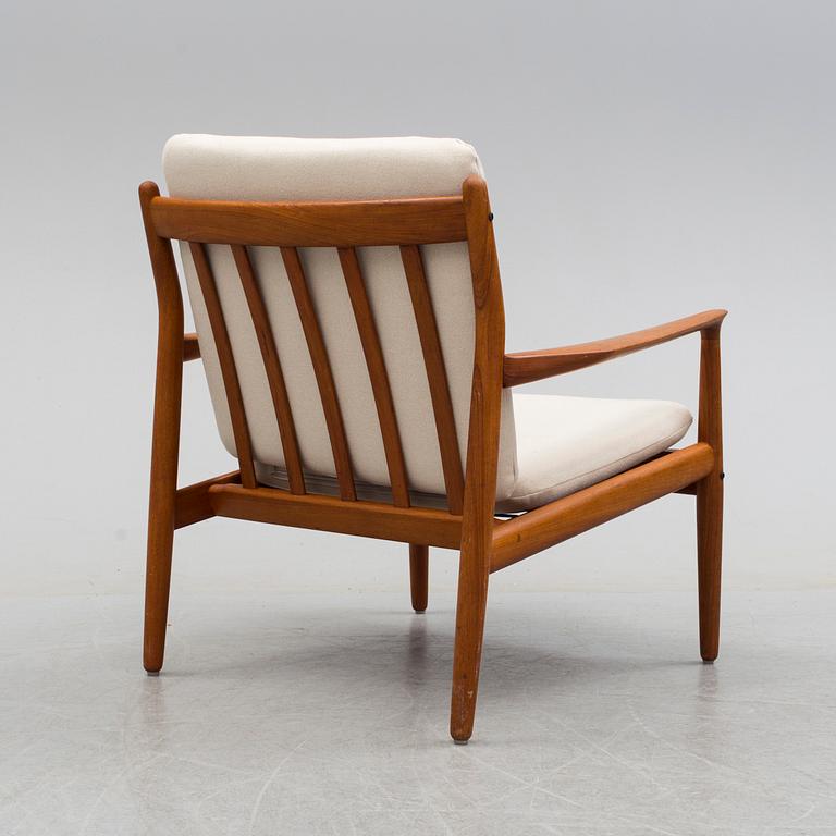 A 1950/60's easy chair by Grete Jalk, Glostrup Møbelfabrik.