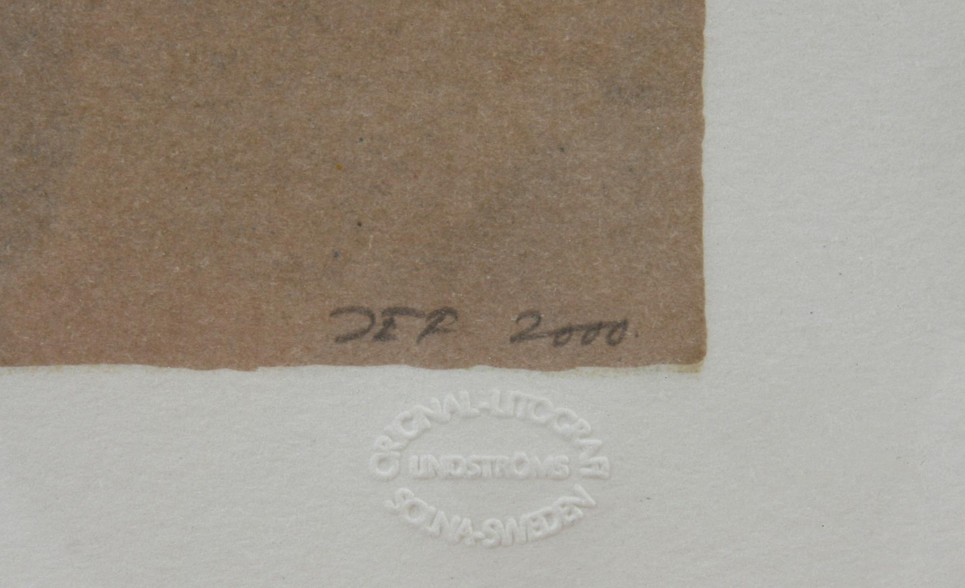 JOHN-ERIK FRANZÉN, färglitografi, sign, nr 173/250 o dat 2000.
