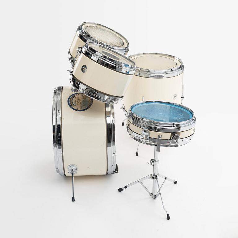 ABBA, (Ola Brunkert och Malando Gassama), two drumsets, Arbiter "Autotune" , from the Europe and Australia tour 1976-77.