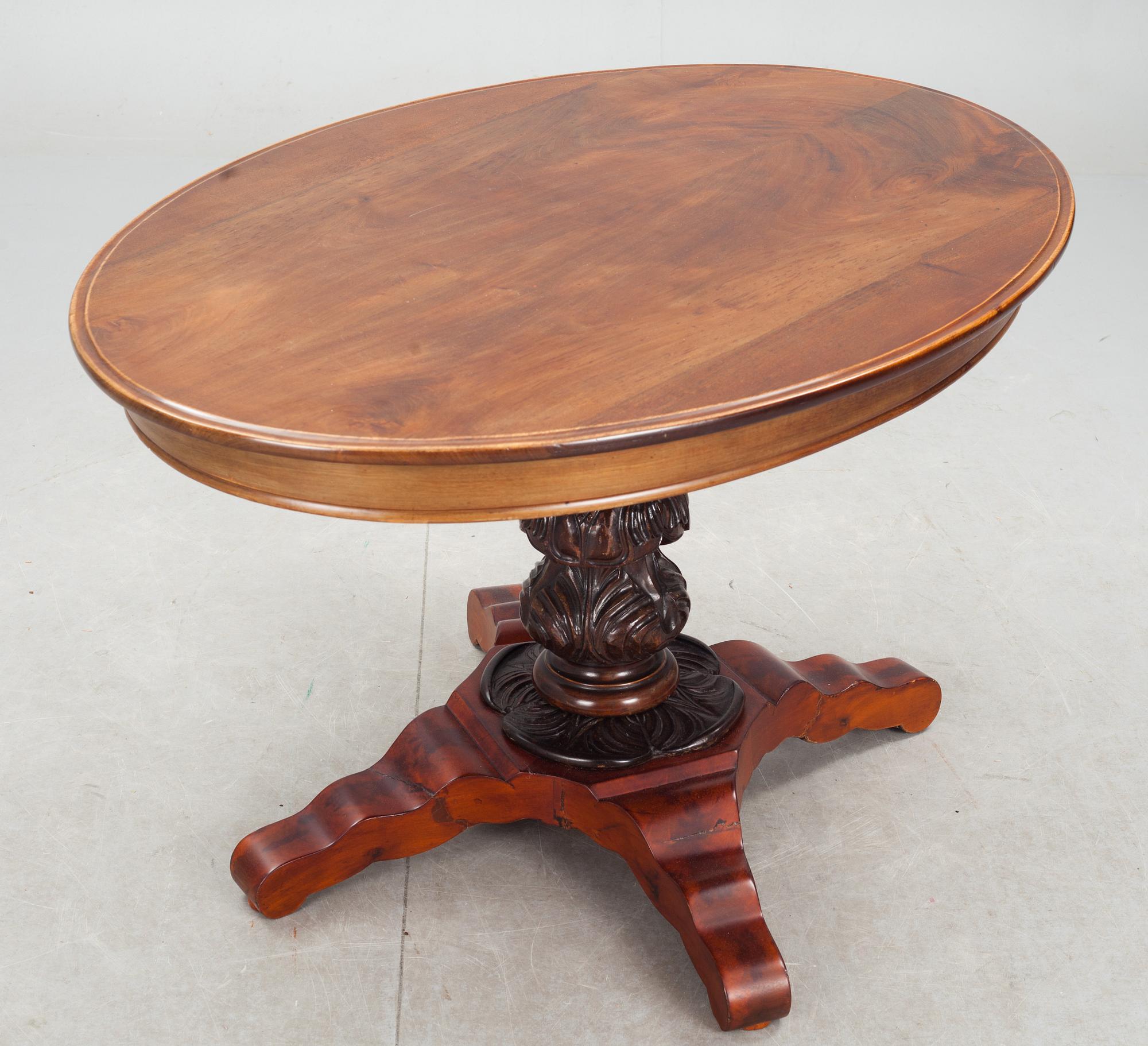 DIVANBORD. Senempire, 1800-talets andra hälft.