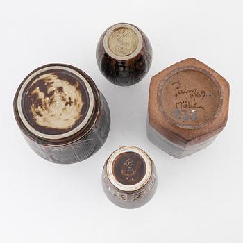 Vaser, 4 delar, bland andra Carl-Harry Stålhane, Sverige, 1900-talets andra hälft.