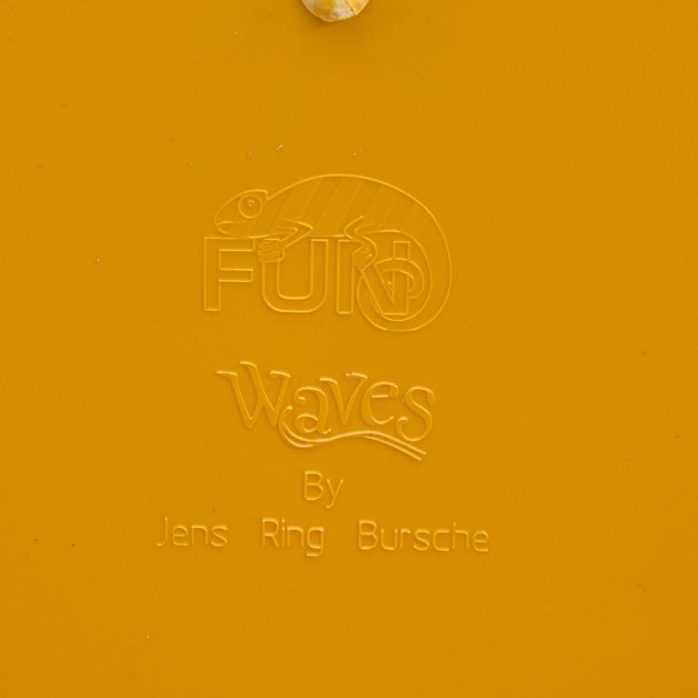 Jens Ring Bursche, fällstolar, 4 st, "Fun Waves", för Figurae di Jd., Italien, 2000-tal.