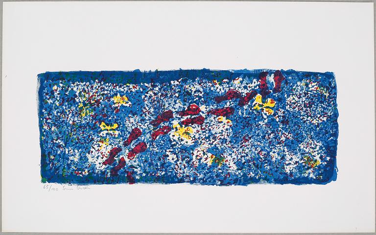 four litographs in colours, signed and numbered.