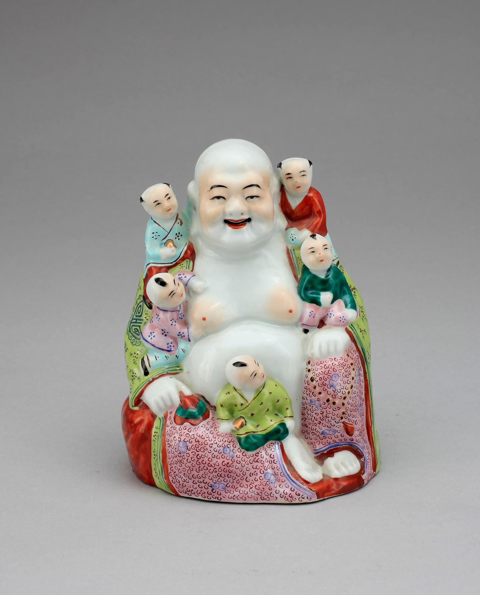 BUDDHA, porslin, Kina, 1900-tal.
