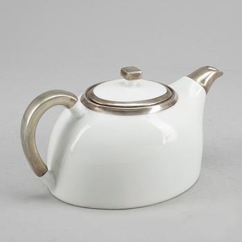 TEKANNA, porslin, Edward Hald, Karlskrona 1925-33.