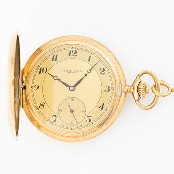 A.Rossel-Conrad, Bienne, pocket watch, hunter, 52 mm.