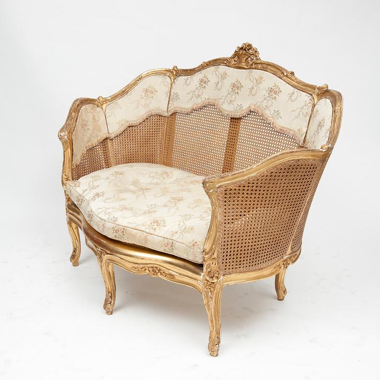 SOFFA, rokokostil, 1900-talets början.