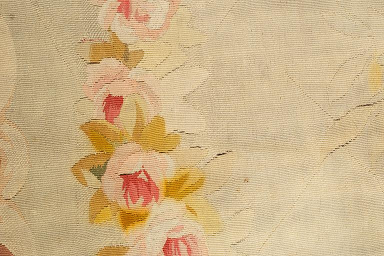 A carpet, tapestry weave, ca 625 x 431,5 cm, Aubusson the middle of the 19th century - around 1900, France.