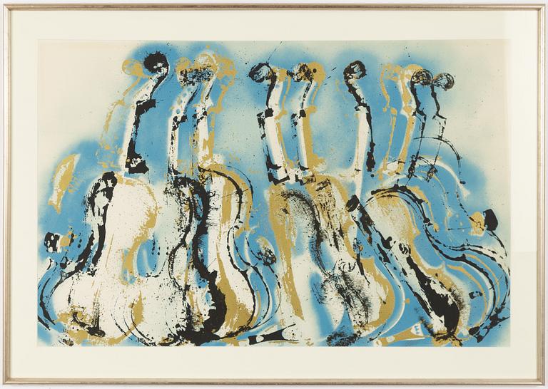 Arman, Arman, "Blue Variations" (Untitled).