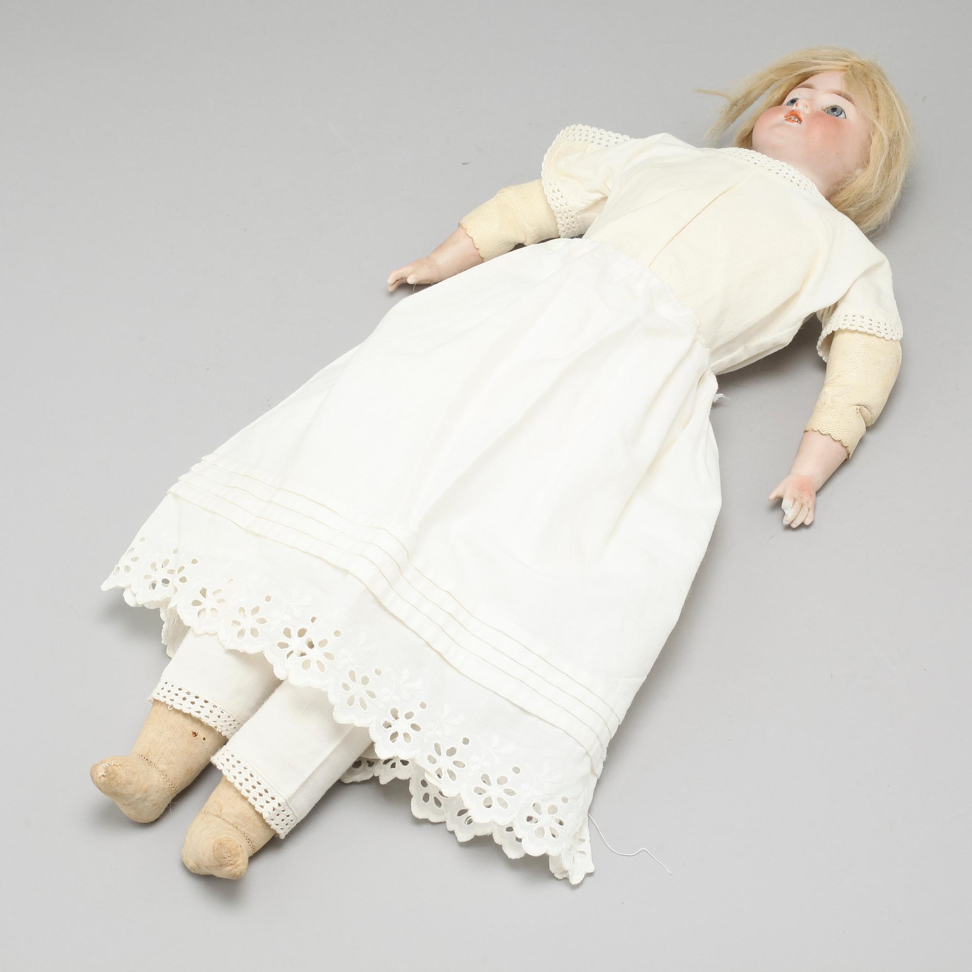 A doll, probably Germany, early 20th century.
