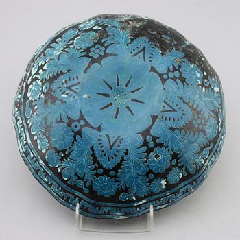 SKÅL, papier maché, 1800-/1900-tal.