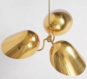 Carl-Axel Acking, a ceiling lamp, Bröderna Malmströms Metallvarufabrik, Malmö, 1940s.