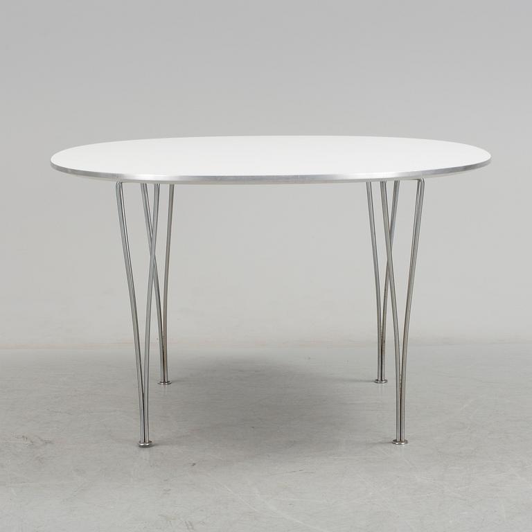 BRUNO MATHSSON, bord, "Supercirkel", Fritz Hansen, 1980.