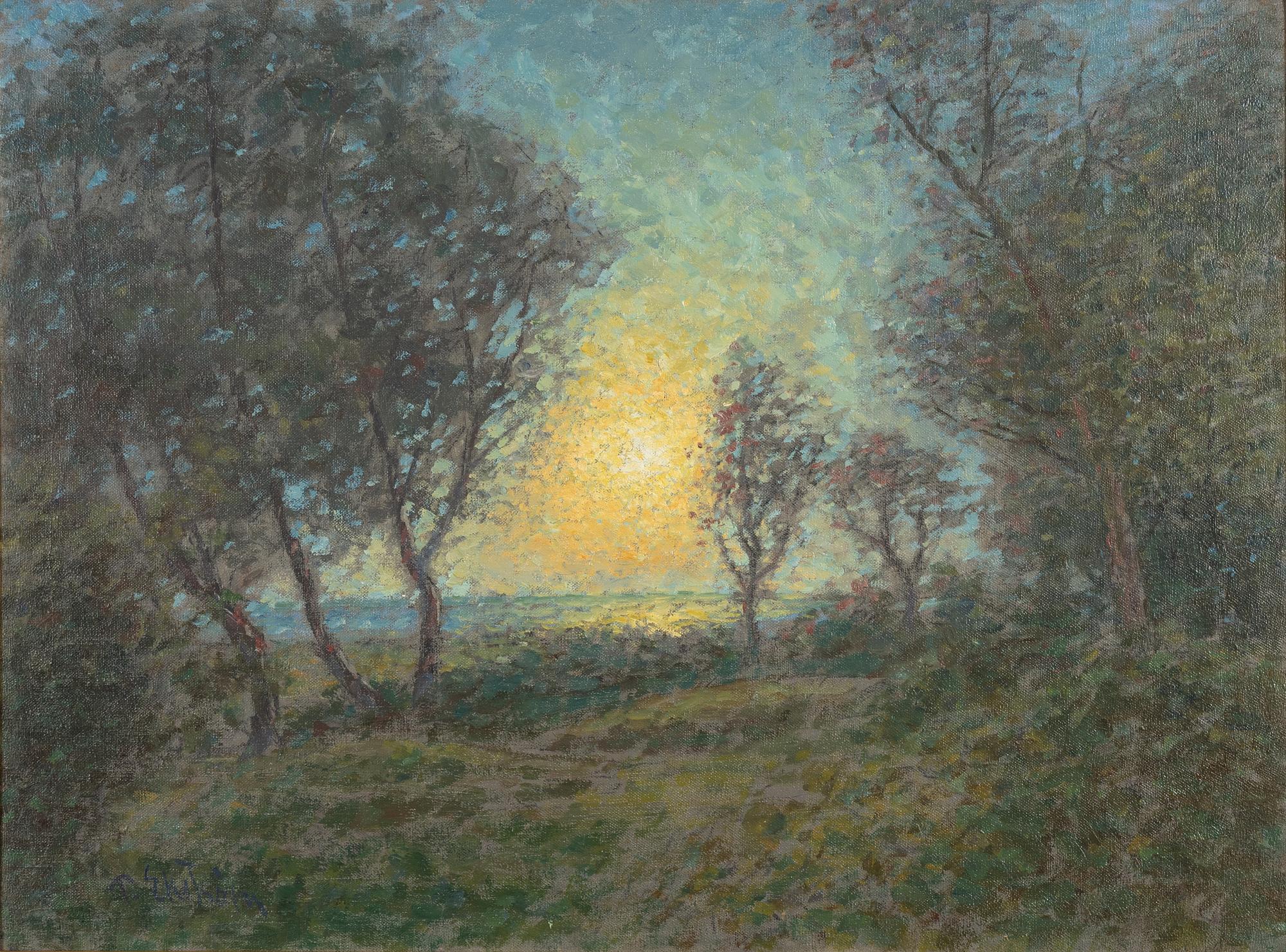 Per Ekström, oil on canvas, signed.