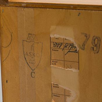 Nils Jonsson, sideboard / skänk, modell 222, (4008) licenstillverkad av Asko, Finland 1950/60-tal.