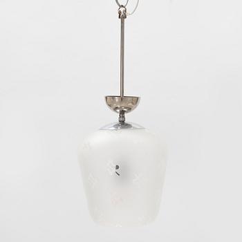 A Swedish Modern ceiling light, 1940s.