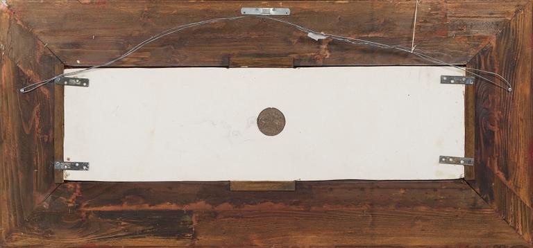 Relief, alabaster, 1800-tal.