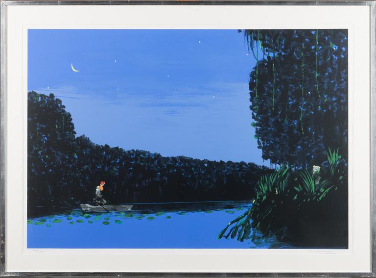 JUHANI LINNOVAARA, litho, signed and numbered xxv/xxv.