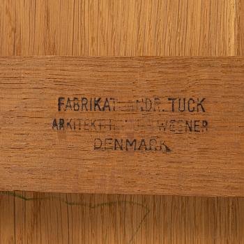 Hans J. Wegner, dining table, Andreas Tuck, Denmark, 1960s.