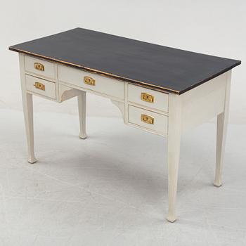A painted desk, early 20th Century.
